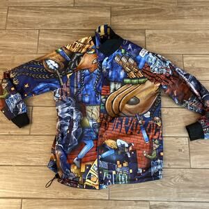 Snoop Dogg Death Row Records Nylon Reversable jacket Rap Old School